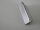 Endkappe für Kunststoffhandlauf für 40x8mm, graualuminium