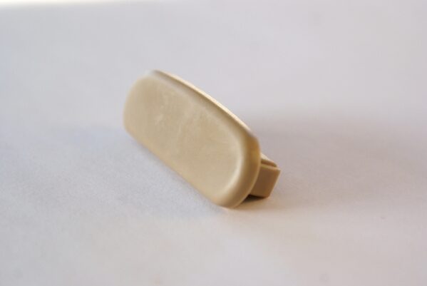 Endkappe für Kunststoffhandlauf für 40x8mm, graubeige