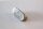 Endkappe für Kunststoffhandlauf für 40x8mm, weißaluminium