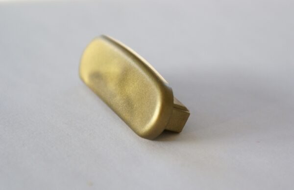 Endkappe für Kunststoffhandlauf für 40x8mm, gold