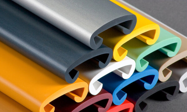 Kunststoffhandlauf für 40x8mm, stratos-orange, Rolle à 25m