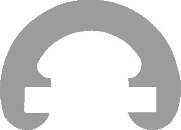 Kunststoffhandlauf Ø 55mm für 40x8mm,...