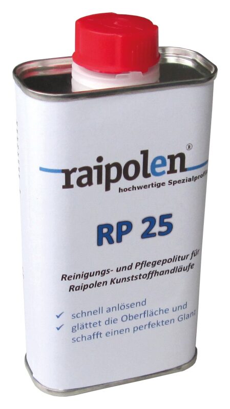 Reinigungs- und Pflegepolitur für Raipolen Kunststoffhandläufe, 250ml