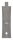 Handlaufträger mit Ronde flach, 110x34x6mm, 2 Löcher 7mm, Bügel  12x12mm, zum Anschweißen des Handlaufs, Wandabstand 80mm