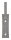 Handlaufträger mit Ronde flach, 110x34x6mm, 2 Löcher 6mm, Bügel  außermittig 12x12mm, zum Anschweißen des Handlaufs, Wandabstand 80mm