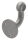 Handlaufträger mit Ronde 80x6mm für Ø 25mm Rundmaterial