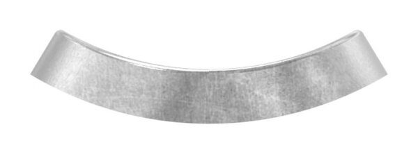 Handlaufanschlussplatte S235JR, Rohranschluss Ø 42,4 - 48,3mm, 64x24x4mm