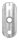 Handlaufanschlussplatte S235JR, Rohranschluss Ø 33,7mm, 64x24x4mm
