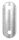 Handlaufanschlussplatte S235JR, Rohranschluss Ø 42,4mm, 64x24x4mm, ohne Mittelbohrung