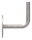 Handlaufträger mit Ronde flach, 70x4mm, 3 Löcher 7mm, Bügel  12mm, zum Anschweißen des Handlaufs, Wandabstand 79mm