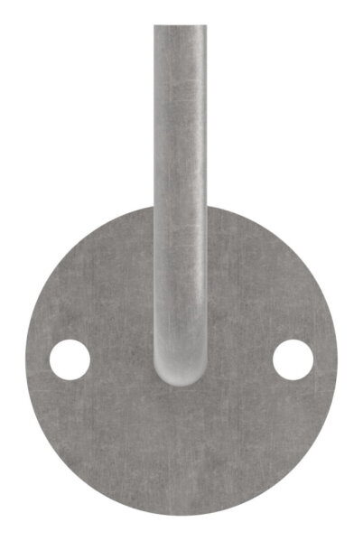 Handlaufträger mit Ronde flach, 70x6mm, 2...