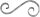 S-Schnecke 16x8mm, glatt, H: 260mm, B: 105mm