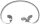 Leichtbarock-Element 12x5mm, glatt, H: 190mm, B: 110mm, RE