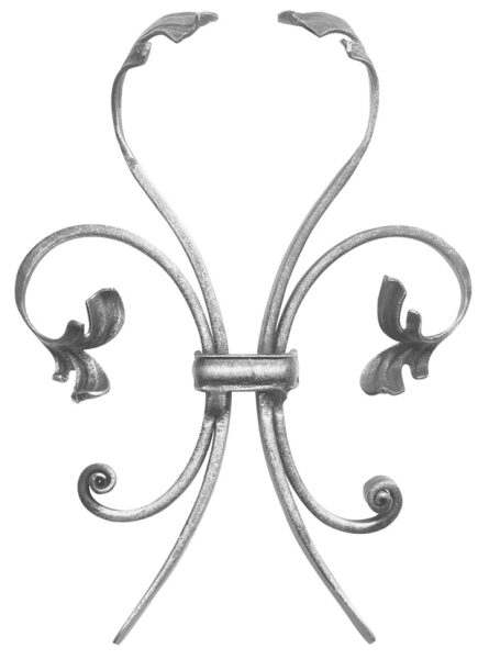 Steckelement 12x5mm, glatt, H: 260mm, B: 185mm