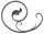 Ländliches Barock Element 12mm, gehämmert, H: 360mm, B: 280mm, LI