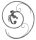 Ländliches Barock Element 12mm, gehämmert, H: 490mm, B: 420mm, RE