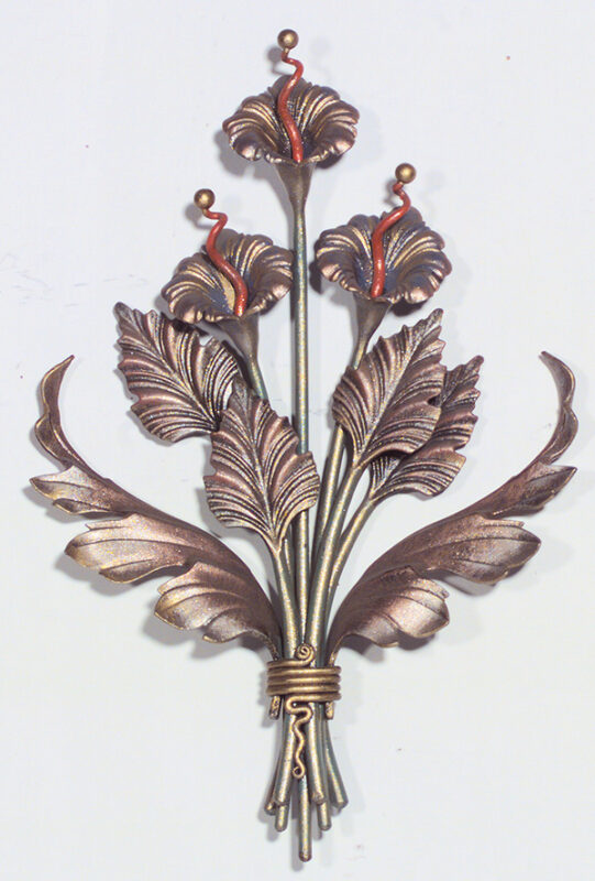 Gries-Design Zierstrauß (Lilie), H: 520mm, B: 340mm