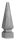 Zaunspitze, Ansatz 25x25mm, H: 140mm