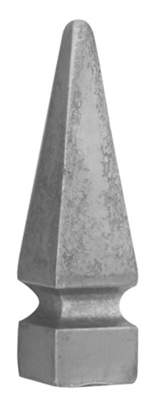 Zaunspitze, Ansatz 40x40mm, H: 153mm