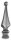 Zaunspitze, Ansatz 32x32mm, H: 165mm