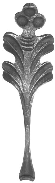 Zierelement, 8mm, H: 275mm, B: 80mm