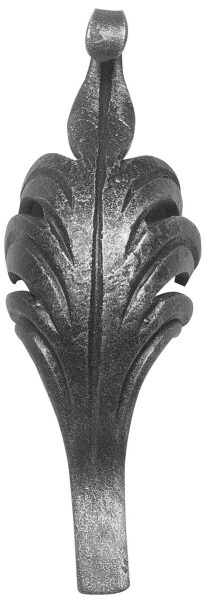 Blatt, Ansatz 12x3mm, 145x45mm, passend zu Artikel: 5514