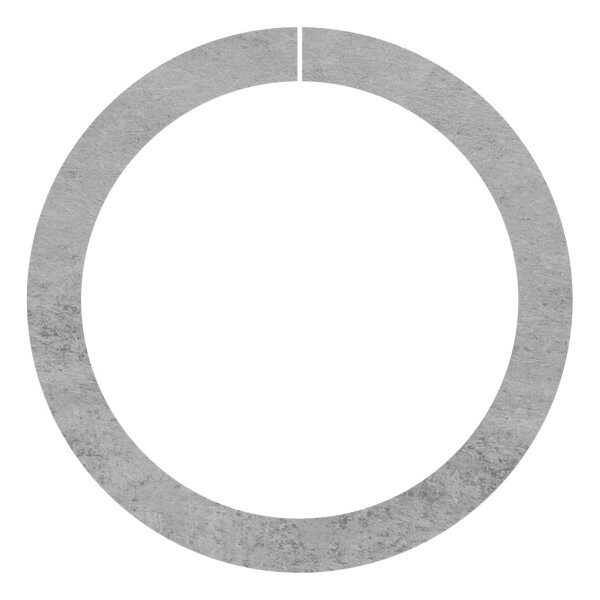 Ring 12x12mm, glatt, AußenØ 120mm, offen