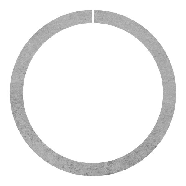Ring 16x8mm, glatt, AußenØ 100mm, offen
