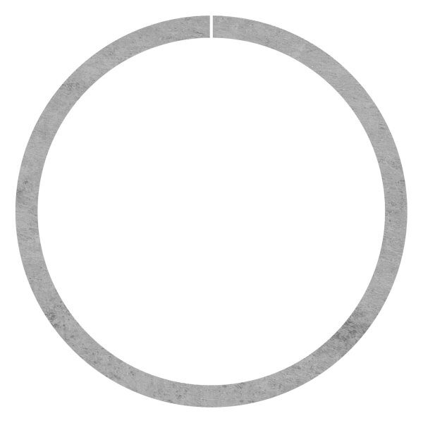 Ring 16x8mm, glatt, AußenØ 140mm, offen