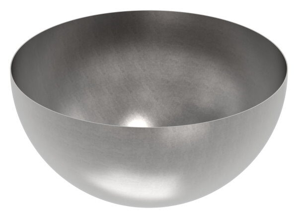 Halbhohlkugel Ø 500mm, Wandstärke 3,0 - 4,0mm