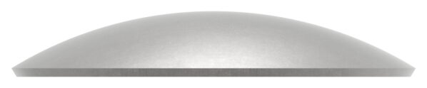 Halbrundschale 159x4,0mm, H: 26mm, Stahl roh