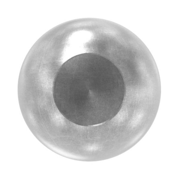 Massivkugel 25mm, glatt, mit Sackloch 12,3mm
