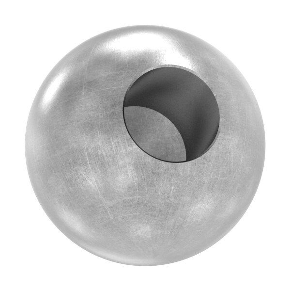 Massivkugel 30mm, glatt, mit Sackloch 12,3mm
