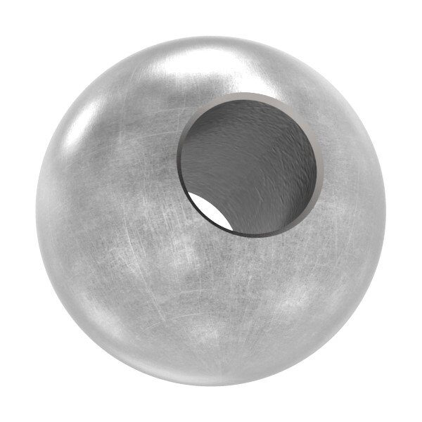 Massivkugel 10mm, glatt, mit Durchgangsbohrung 5,5mm