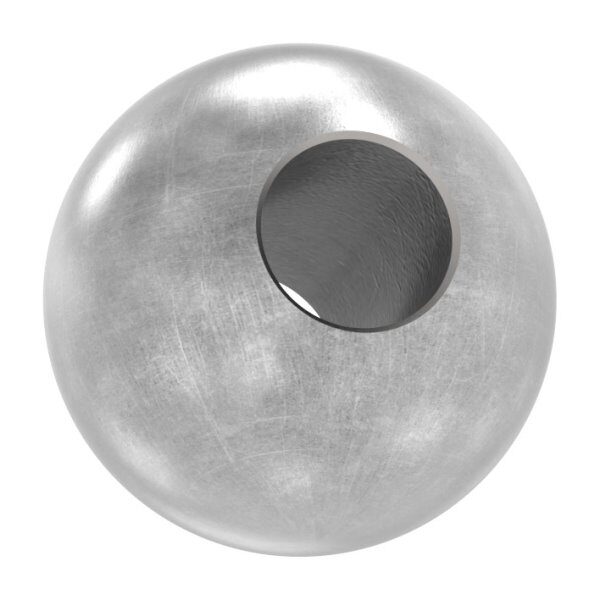 Massivkugel 13mm, glatt, mit Durchgangsbohrung 6,0mm