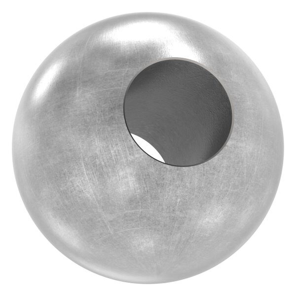Massivkugel 25mm, glatt, mit Durchgangsbohrung 10,3mm