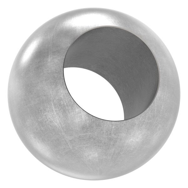 Massivkugel 25mm, glatt, mit Durchgangsbohrung 14,3mm