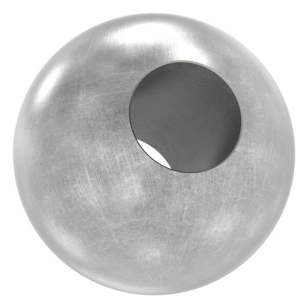 Massivkugel 30mm, glatt, mit Durchgangsbohrung 12,3mm