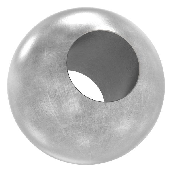 Massivkugel 30mm, glatt, mit Durchgangsbohrung 14,3mm