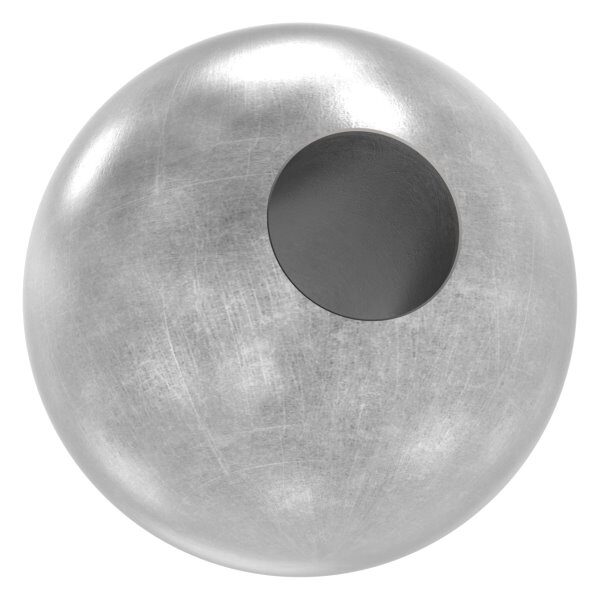 Massivkugel 40mm, glatt, mit Durchgangsbohrung 14,3mm