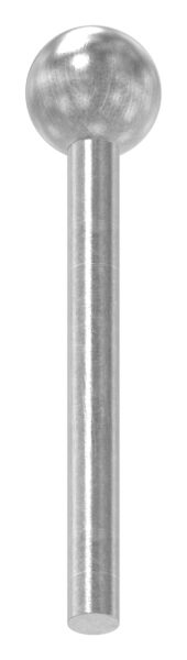 Kugelkopfbolzen glatt, Kugel 13mm, SchaftØ 5,5mm, Schaftlänge: 50mm