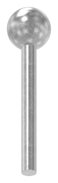 Kugelkopfbolzen glatt, Kugel 16mm, SchaftØ 5,5mm, Schaftlänge: 50mm