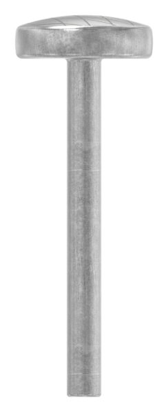 Kugelkopfbolzen flach, Scheibe Ø 22mm, SchaftØ 5,5mm, Schaftlänge:  50mm