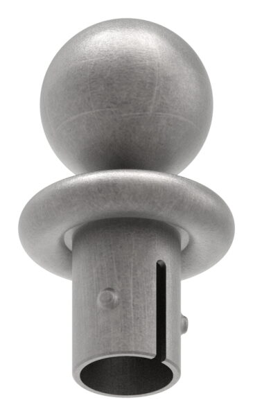 Kugelrohrknopf Eisen für 33,7mm, für max....