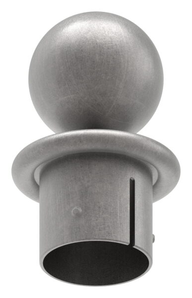 Kugelrohrknopf Eisen für 60,3mm, für max....