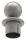 Kugelrohrknopf Eisen für 60,3mm, für max. Wandstärke 3,5mm, Kugel  Ø 60mm
