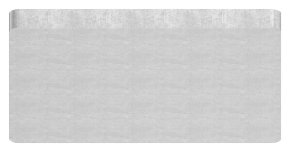 Flachkappe zum Aufschweißen für Quadratrohr 50x50mm, Stahl roh