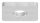 Flachkappe zum Aufschweißen für Quadratrohr 30x30mm, mit Bohrung 12,1mm, Stahl roh