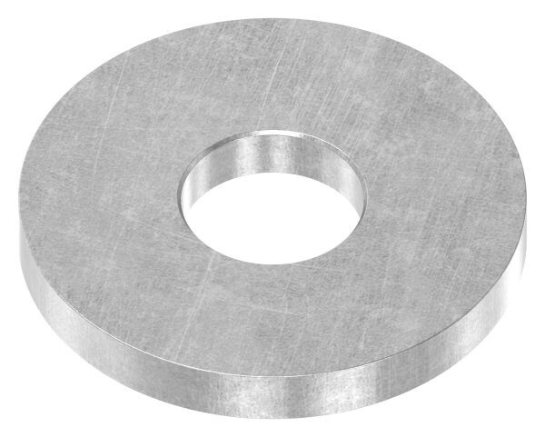 Ronde 33,7x4mm mit Ø 12,1mm Bohrung, S235JR