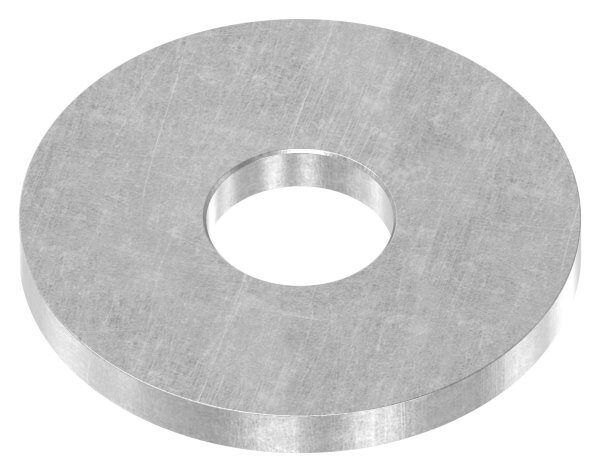 Ronde 42,4x4mm mit Ø 14,1mm Bohrung, S235JR